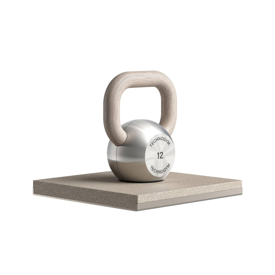 Гиря Technogym Personal Kettlebells 12 кг Sand Stone