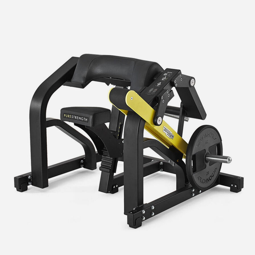 Нагружаемый дисками тренажер Technogym Pure Biceps
