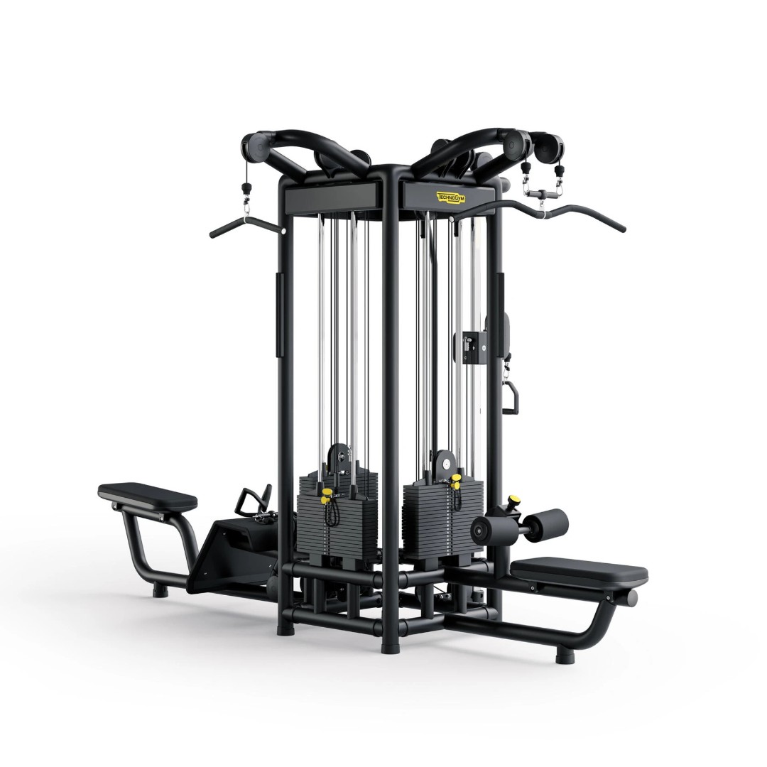 4-х позиционная мультистанция Technogym Cable Stations 4 (ув. стек)