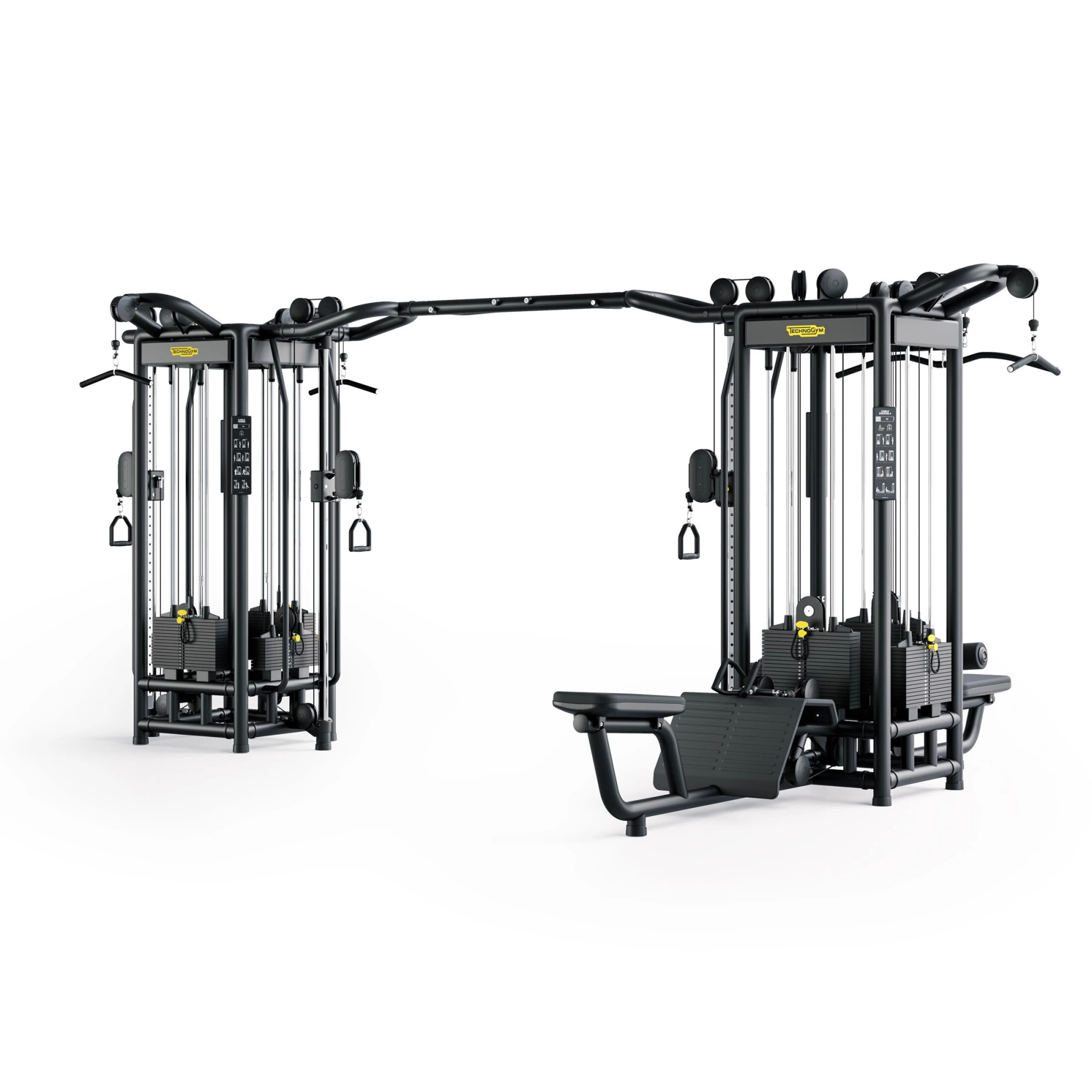 8-ми позиционная мультистанция Technogym Cable Stations 8 with Tower