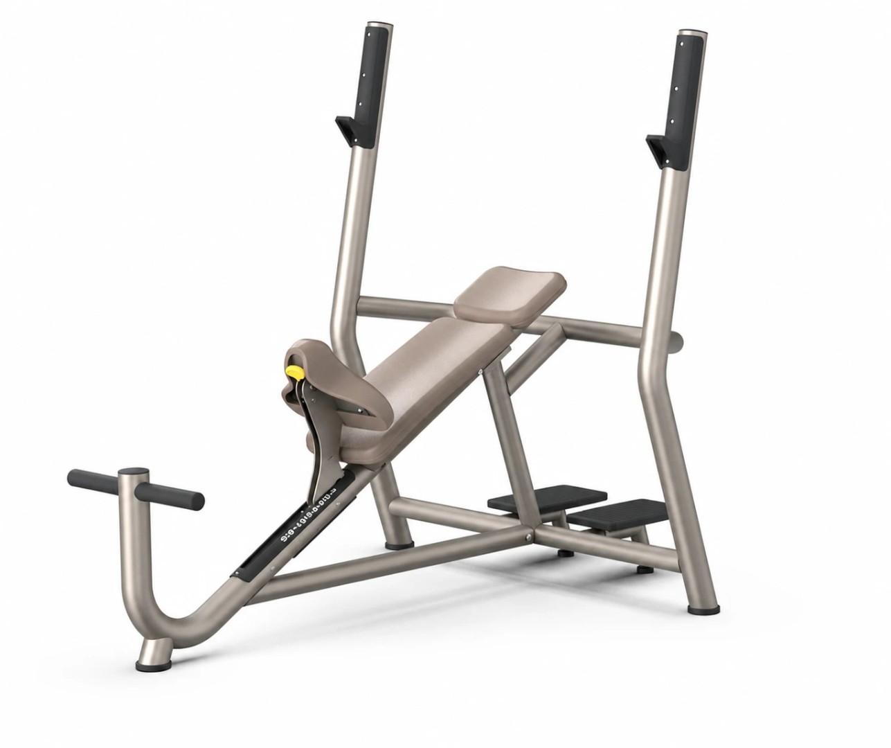 Олимпийская наклонная силовая скамья Technogym INCLINED BENCH Sand Stone