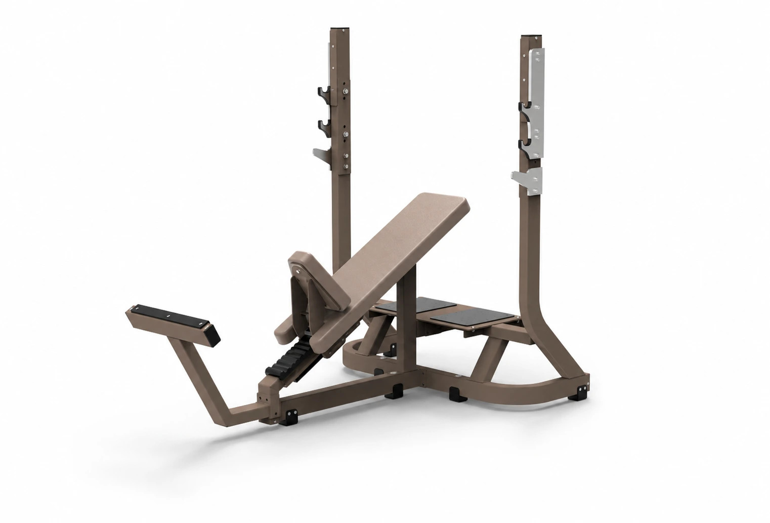 Наклонная олимпийская скамья Technogym OLYMPIC INCLINE BENCH Sand Stone